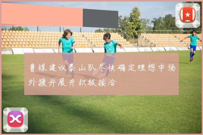 鲁媒建议泰山队尽快确定理想中场外援并展开积极接洽